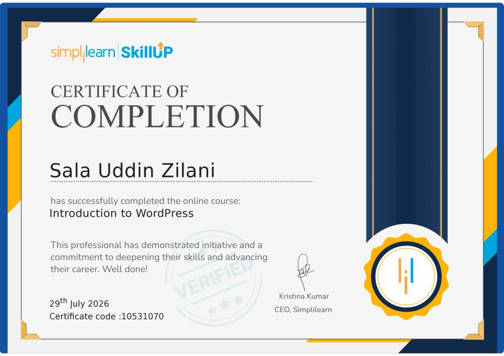 WordPress Developer